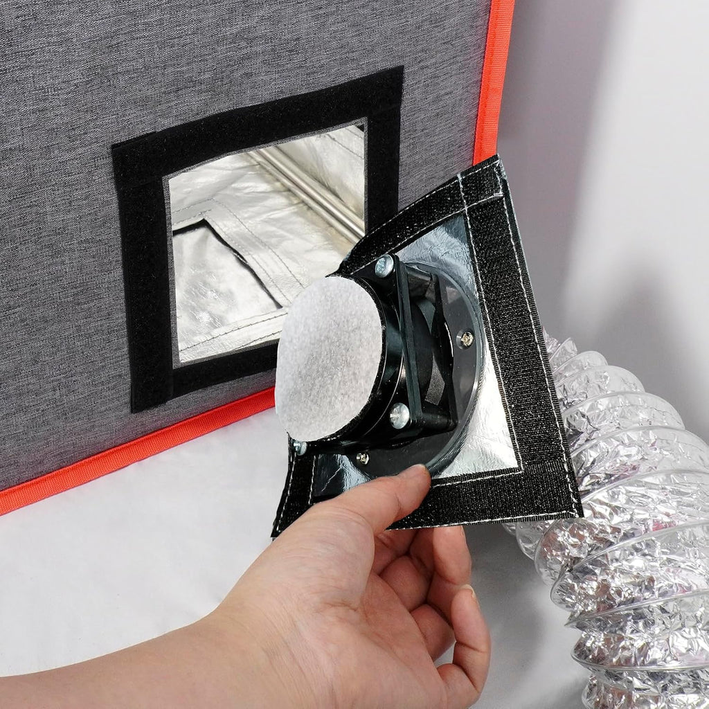 Smart Control 3-Layer Ventilation Filter Fan Kit for 3D Printer Enclosure | High Efficiency 5000RPM Exhaust Fan and