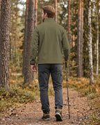 Men's Lightweight Softshell Jacket Fleece Lined Windbreaker Outdoor
