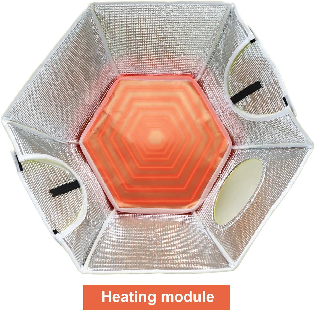 Large Chick Brooder Heating Plate Chick Brooder Box 21.6" Heat up to 50 Chicks, Chick Warmer Chicken Coop Heater