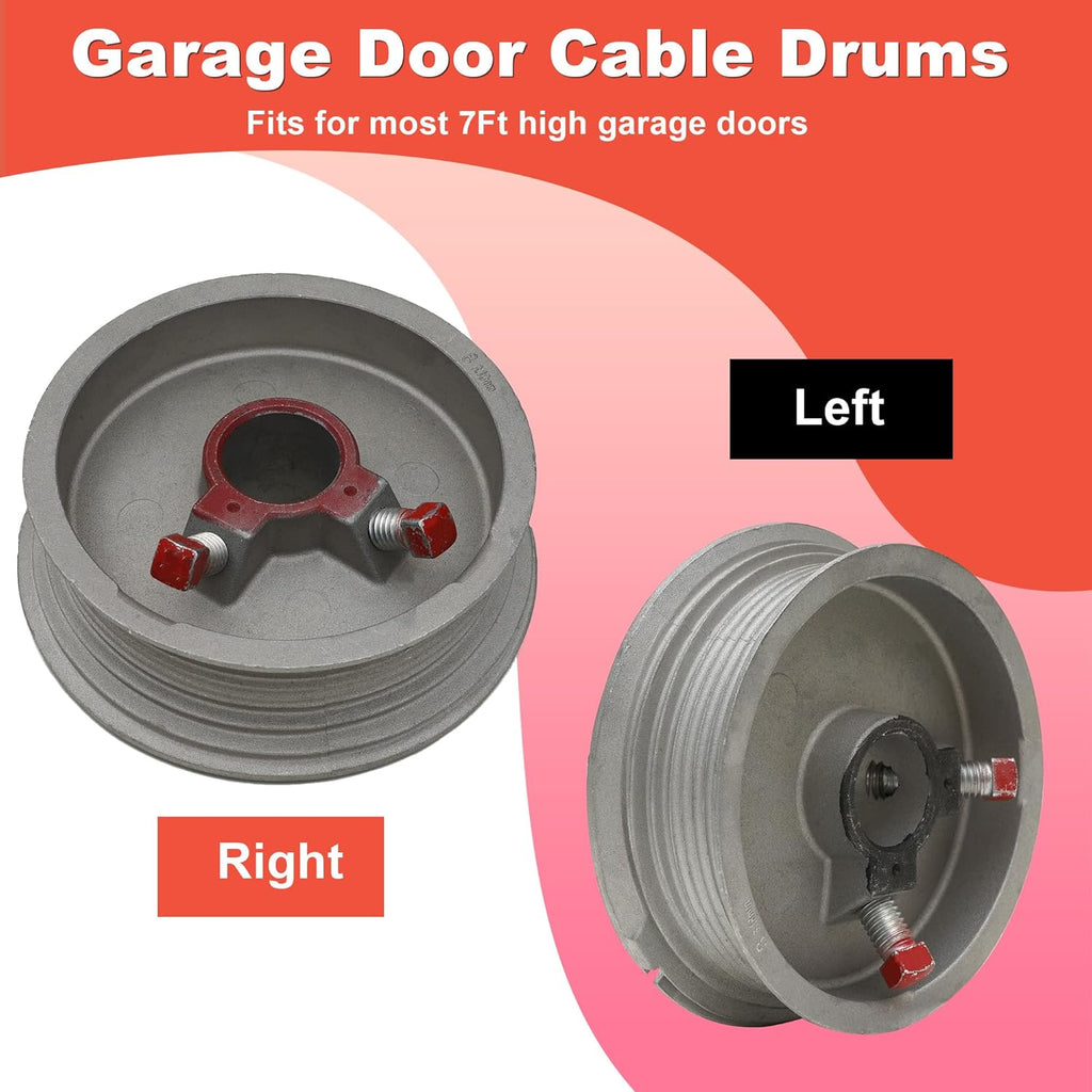 Garage Door Torsion Spring Kit for 7Feet Tall Garage Door