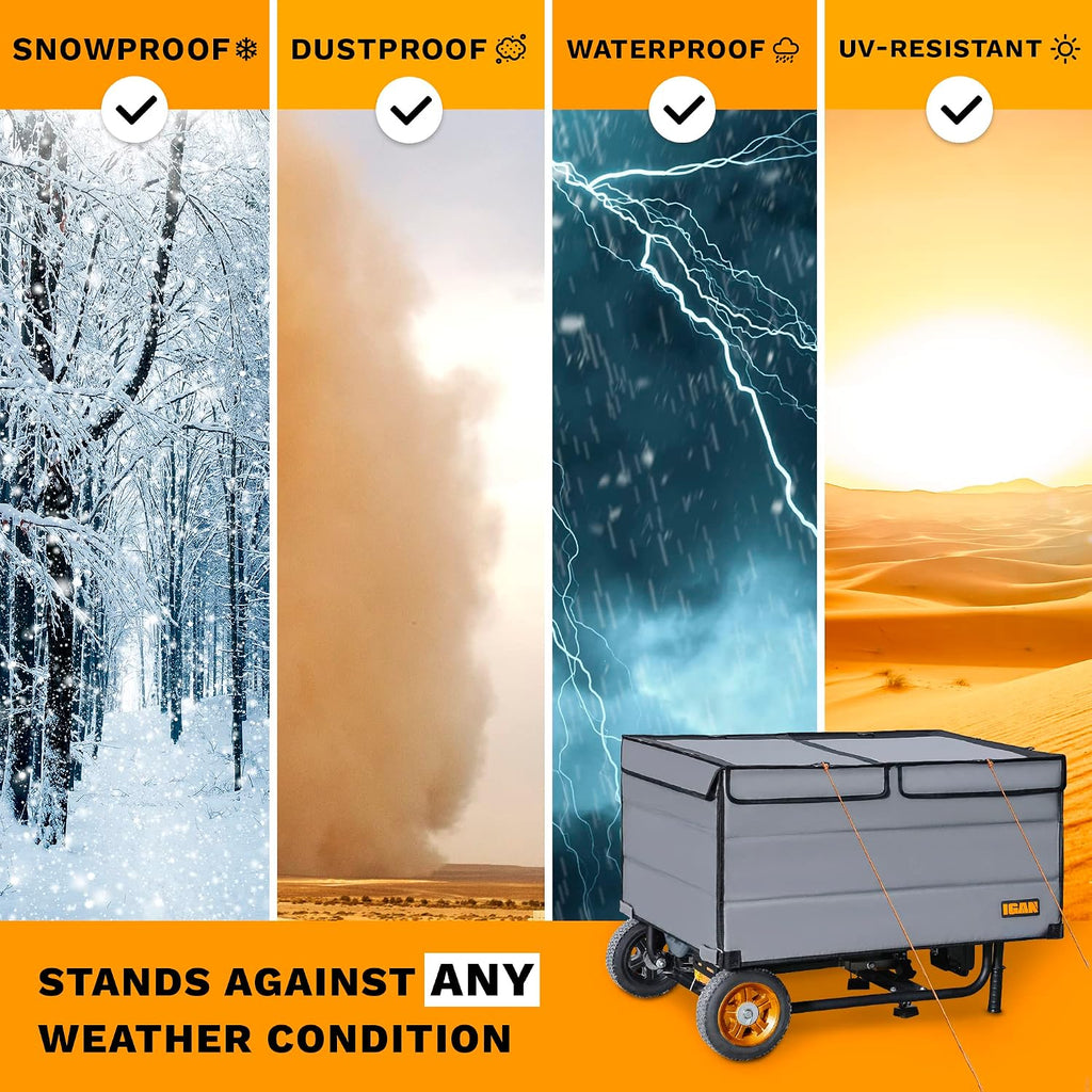 Generator Covers While Running Pro-Max for most 3500w-12000w Generators - Ultra Heavy Duty Generator Covers for