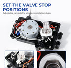 TPE24V Pool Valve Actuator Replacement for 24VAC, 2-Way & 3-Way Valves