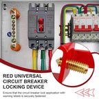 UBL1-Red Universal Breaker Lockout Device 2 Pack