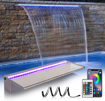 Pool Waterfalls & Fountains