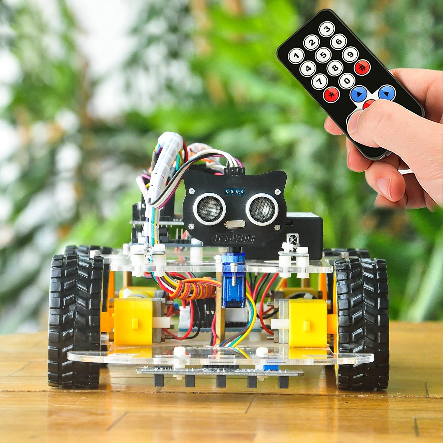 IoT Smart Robot Car Kit for Arduino – Classroom STEM Robotics Kit with WiFi & Bluetooth Control, Coding & Electronics