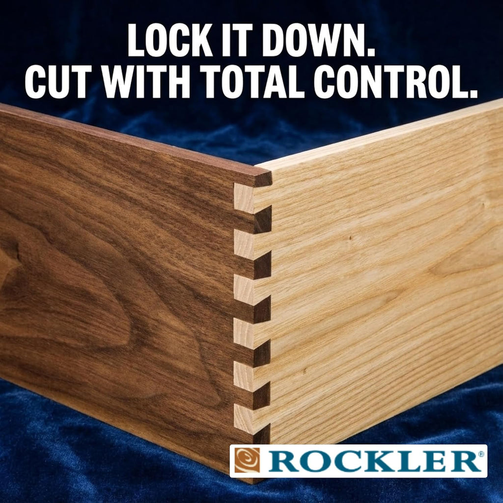 Dovetail Jig with Router Template Kit, Fits Stock up to 11" | Dovetail Jig – Precise Joinery Results – Dovetail Jig