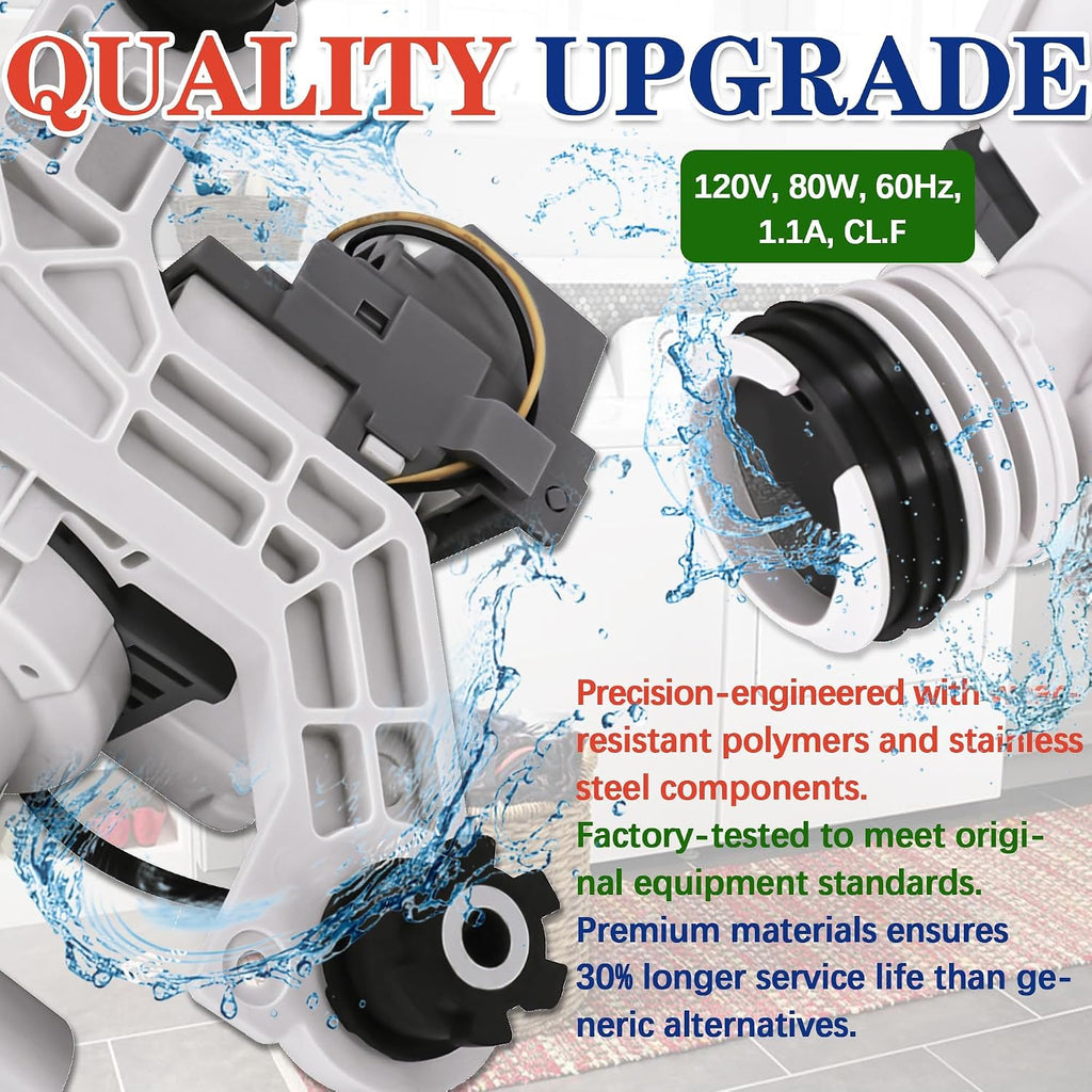 WA50F9A6DSW/A2 WA52M7750AV/A4 Washer Drain Pump Assembly Fit for Sam-sung