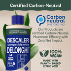 Roobi DeLonghi Compatible Descaling Solution, 500ml Single Bottle