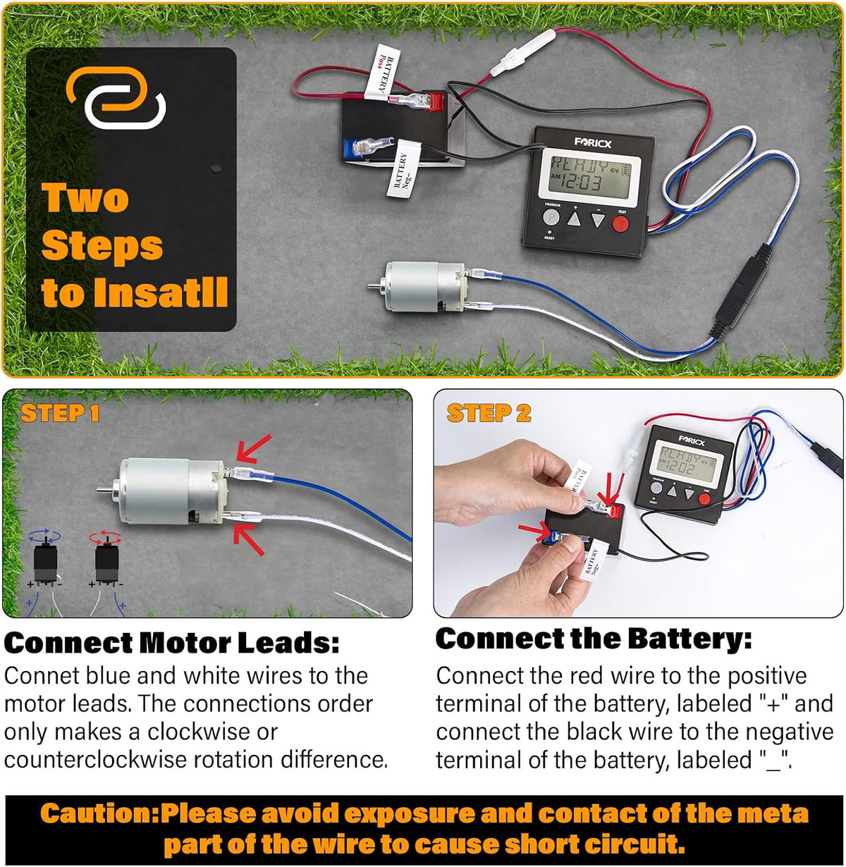 Deer Feeder Digital Timer, 6V/12V Digital Timer for Deer Feeder Goat Feeder, Advanced Feeding Timer with Up to 8