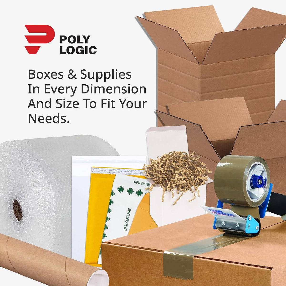 Clear Resealable Poly Bags with Suffocation Warning (400 Pack) - 4 Sizes: 4x6, 5x7, 6x9, 8x10 - Self-Seal Plastic