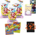 Holographic Sticker 3 Pack - Bundle with 3 Trading Card Blind Bags with in Game Codes Plus Stickers, More | Premium