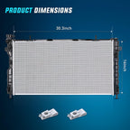 Nilight Radiator for Dodge Grand Caravan 2005 2006 2007