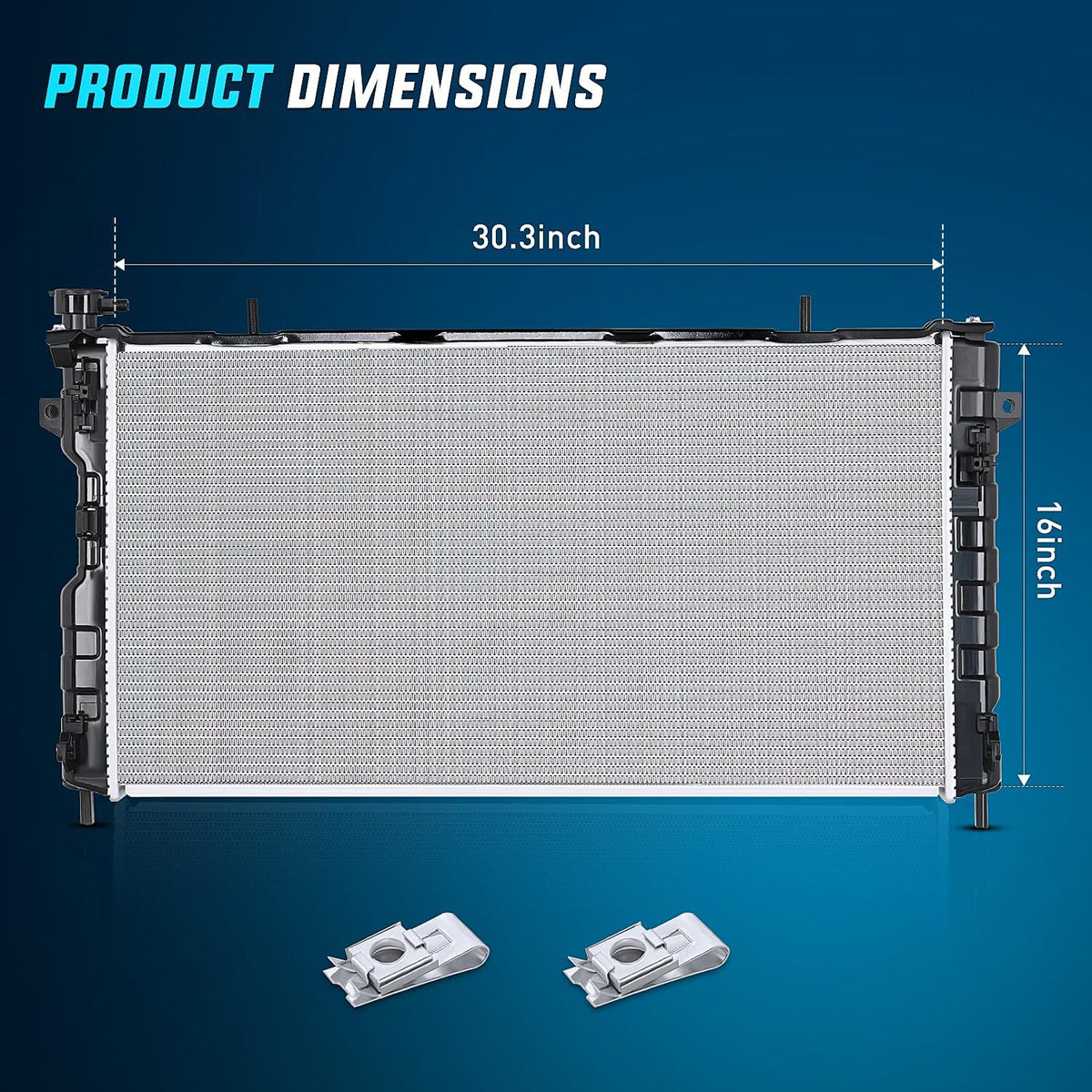 Nilight Radiator for Dodge Grand Caravan 2005 2006 2007
