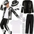 Kids 80s 90s Pop Star Costume, Dance Party Outfit, Halloween Costume