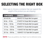 BOX USA Shipping Boxes Medium 14"L x 14"W x 24"H 15-Pack, Cardboard Box for Shipping, Moving, Mailing, Packing