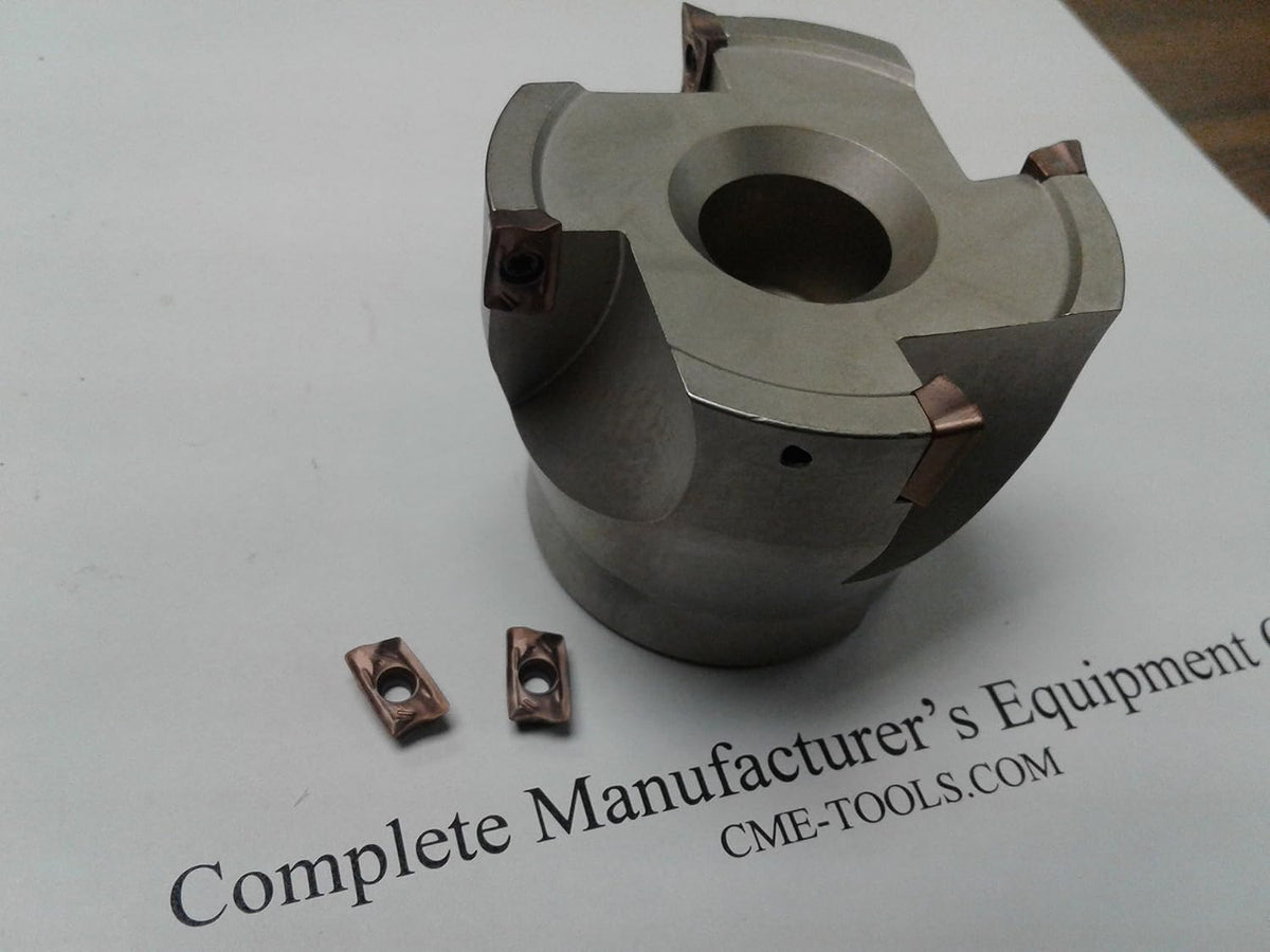2-1/2" 90 Degree indexable face Mill, Shell Mill Sandvik R390-11T308#506-SDVK