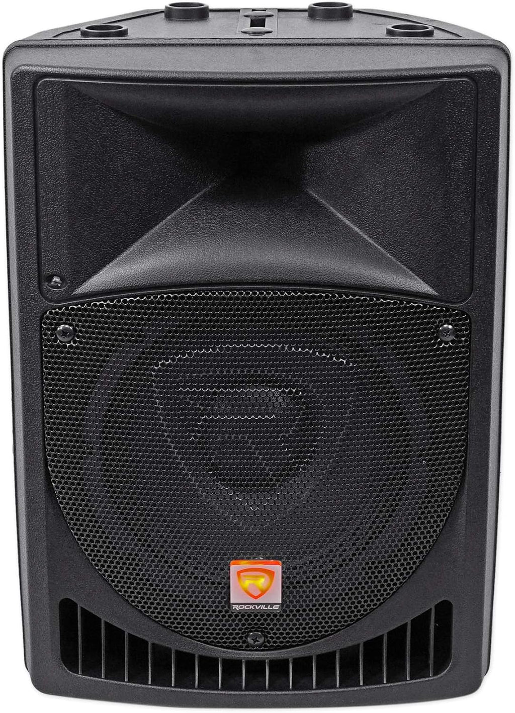 RPG8 8" Powered Active DJ PA Speaker System, 100W RMS, 400W Peak | XLR, 1/4" Mic/Line, RCA Inputs, 1/4" Output