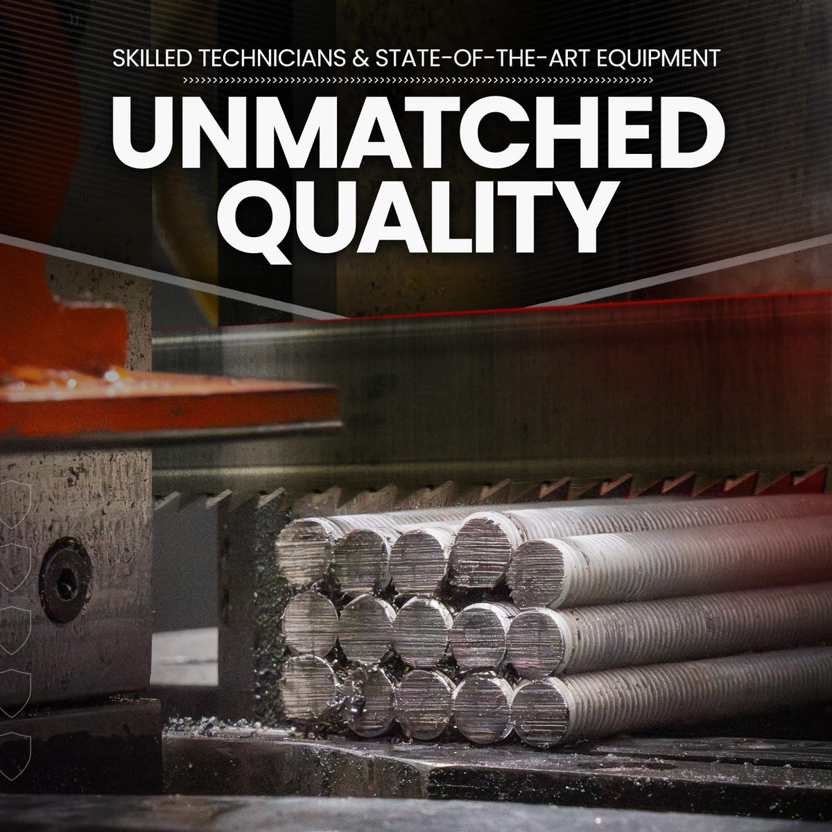 Conquest A307 Unfinished Threaded Rod 3/8"-16 x 36