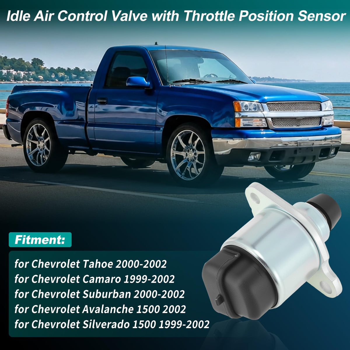 VekAuto 2171806 89053319 Idle Air Control Valve for Chevy Silverado 99-02