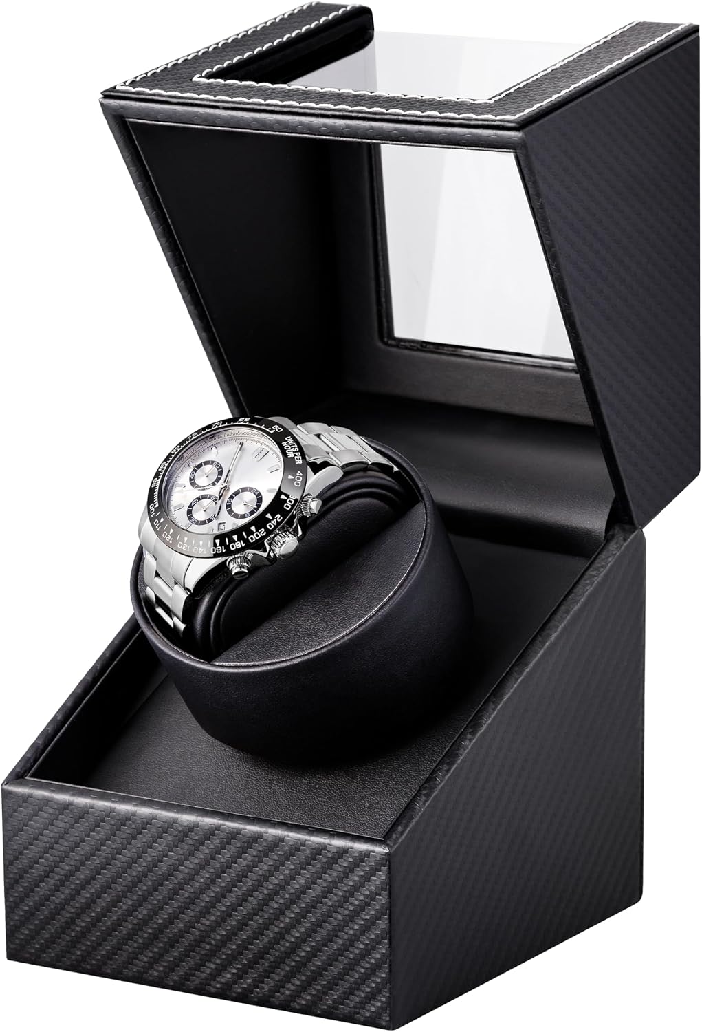 Watch Winder for Automatic Watches: Automatic Single Watch Winder Box | Japanese Quiet Motor, Anti-Magnetic Design