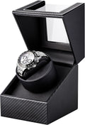 Watch Winder for Automatic Watches: Automatic Single Watch Winder Box | Japanese Quiet Motor, Anti-Magnetic Design