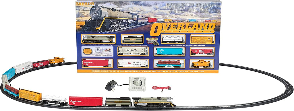 Trains - Overland Limited Ready To Run Electric Train Set - HO Scale