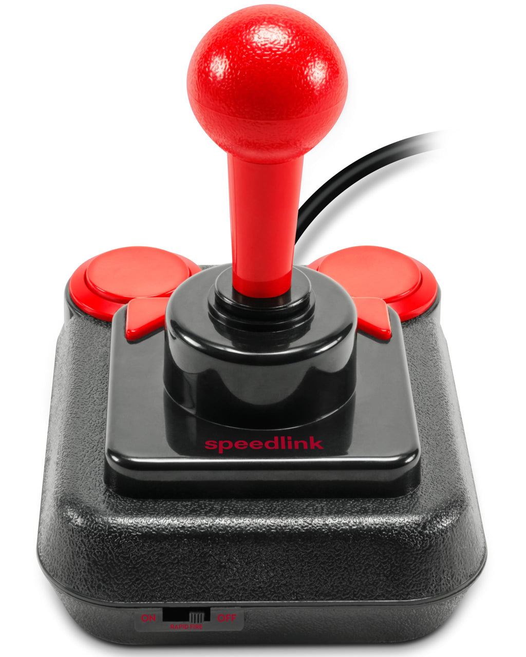 SL-650212-BKRD Competition PRO EXTRA USB Joystick - Anniversary Edition, Retro-Arcade-Stick, schwarz-rot