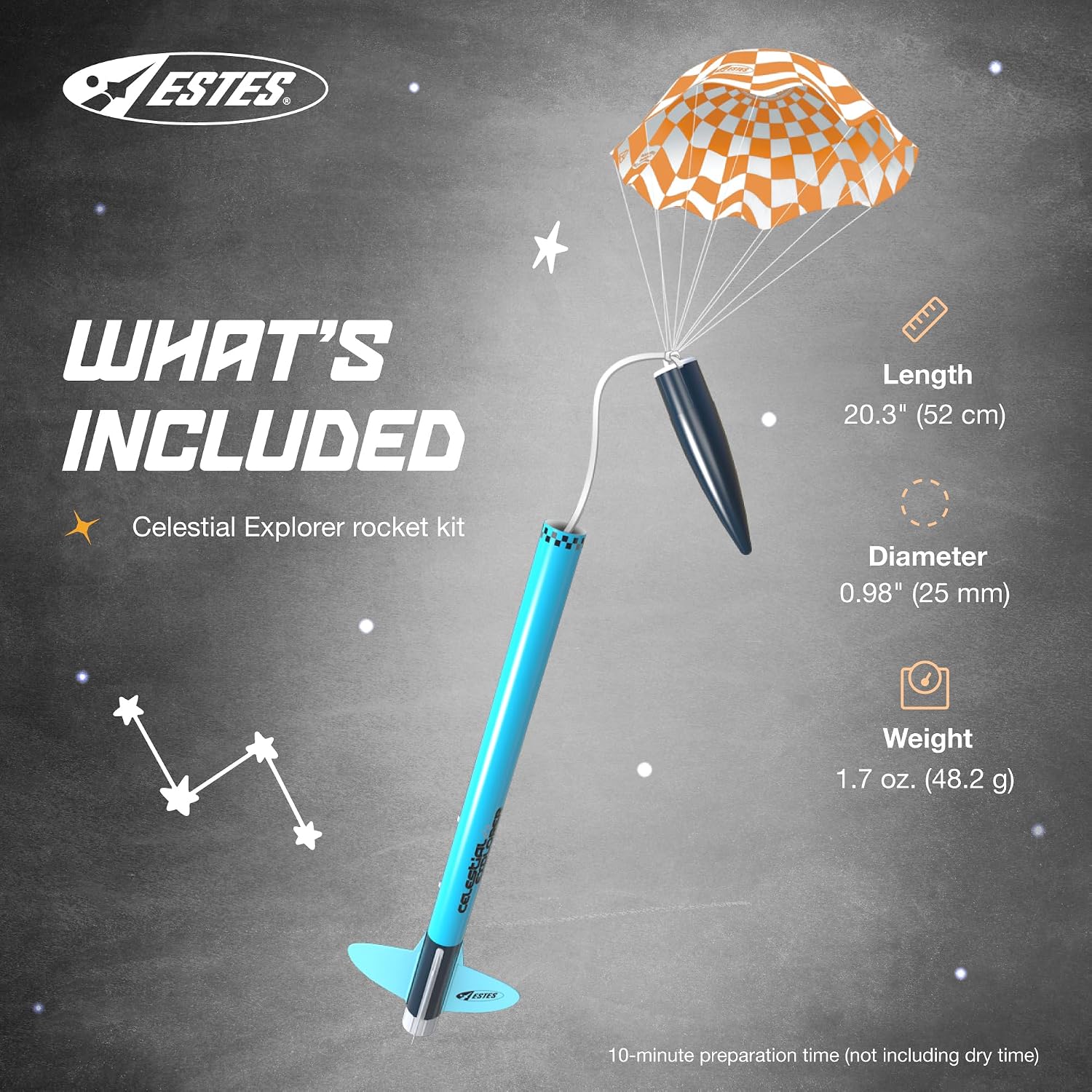 0689 Celestial Explorer Beginner Model-Rocket Kit