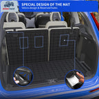 Trunk Mat with Backrest Mat for 2016-2026 Honda Pilot Accessories
