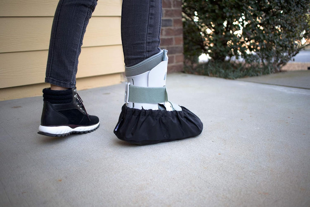 1 Fracture Walking Boot Cover - Black, Large