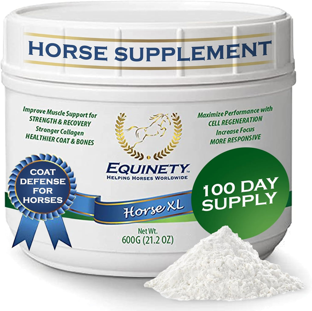 100-Day Supply Equinety Horse XL Powder Horse Supplement with Amino Acids