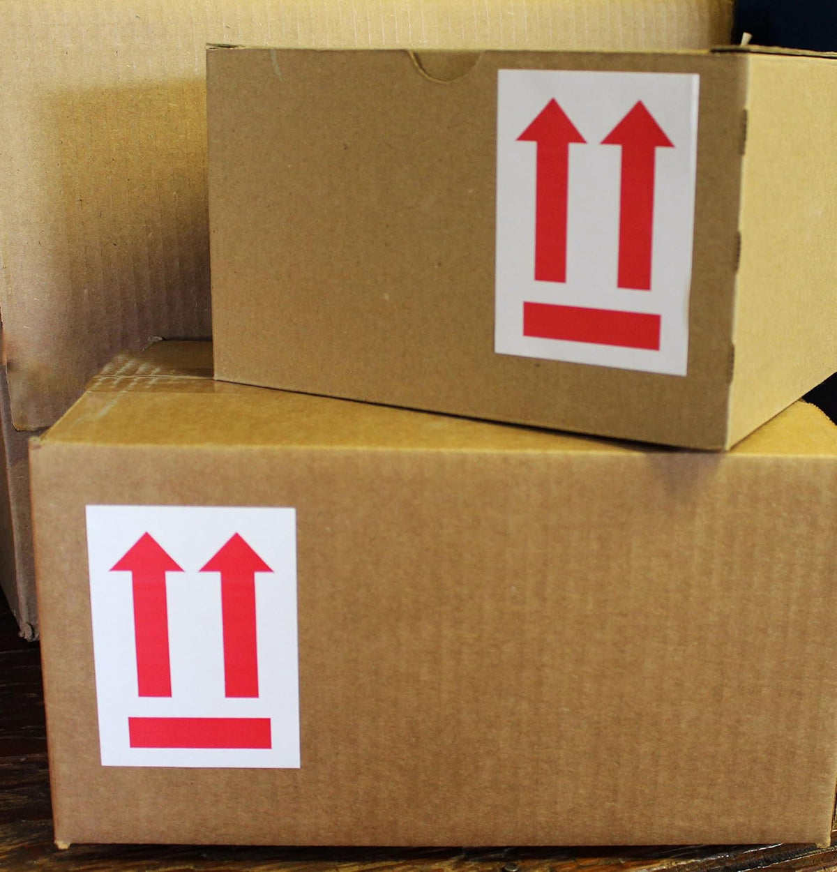 This Side Up Labels, 3 x 4 Inch, 500/Roll