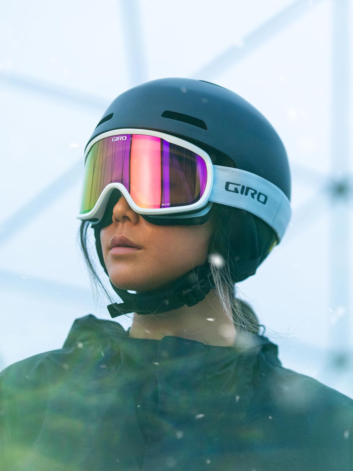 Moxie Ski Goggles - Snowboard Goggles for Women & Youth - 2 Lenses Included - Anti-Fog - OTG (Over Glasses)