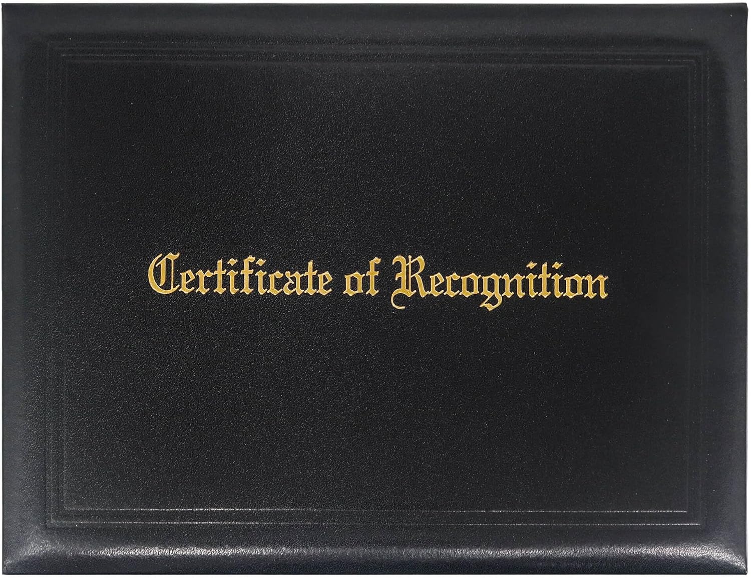 Recognition Certificate Holder 8.5x11 Padded Awards Certificates Cover Protector with Logol "Certificate of