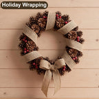 2" Burlap Ribbon 12Yards, Jute Craft Roll for Wrapping