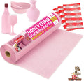 Pink Honeycomb Packing Paper for Moving 15-Inch x 118-Feet Bubble Honeycomb Wrap, Honeycomb Wrapping Paper for