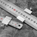 Ruler Stops Fences 20mm Ruler Block with Clear Scale for Accurate Readings in Professional Setting Long Terms Stability Precise Measuring Tool