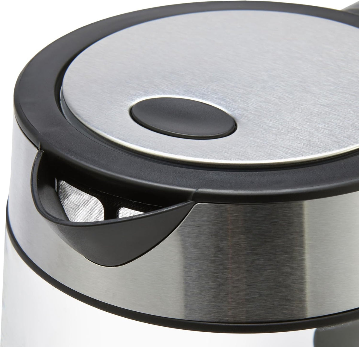 Electric Kettle with Glass Carafe for Tea and Coffee, BPA-Free, Fast Boiling, Auto Shut-Off, Boil-Dry Protection
