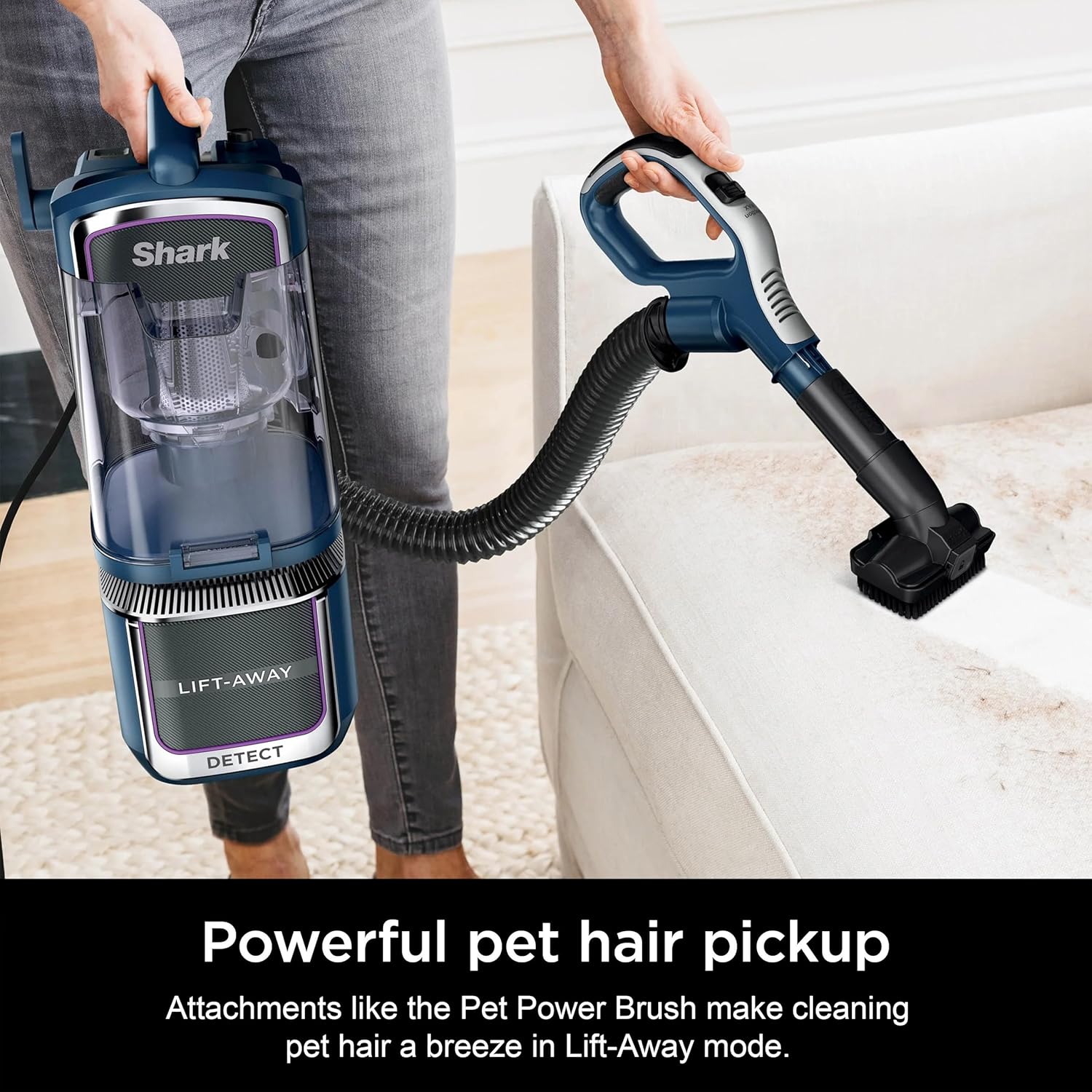 Detect Performance Lift-Away Advanced Upright Vacuum, (Renewed) | Includes DuoClean, Odor Neutralizer Technology