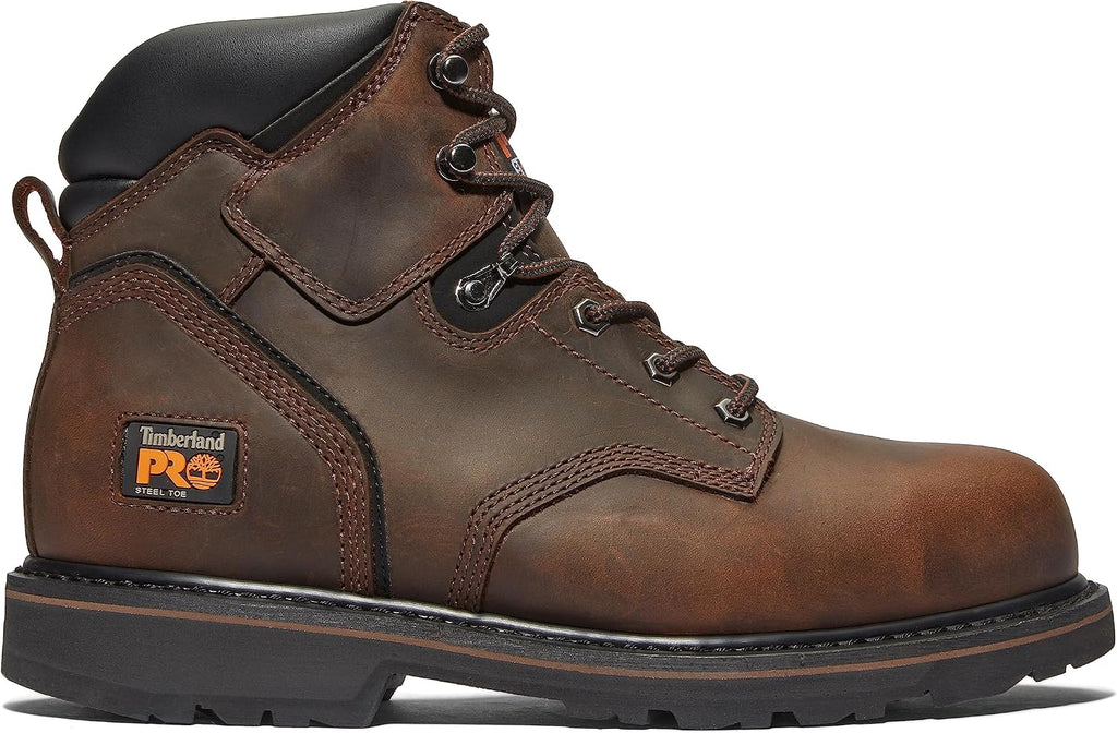Men's Pit Boss 6 Inch Steel Safety Toe Industrial Work Boot