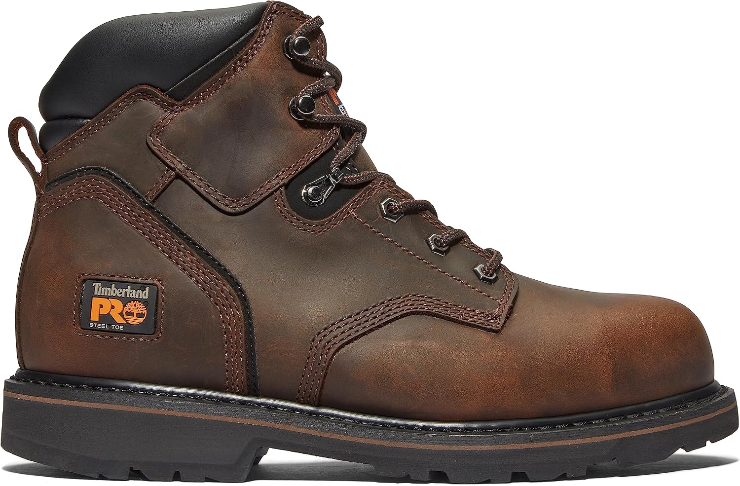 Men's Pit Boss 6 Inch Steel Safety Toe Industrial Work Boot