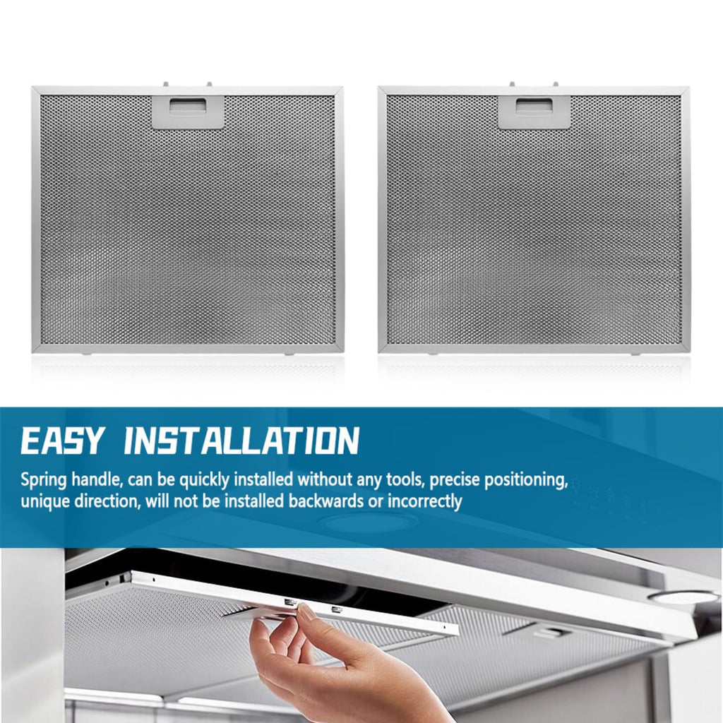 2 Pcs W11100656 Range Hood Grease Filter Compatible with Whirlpool