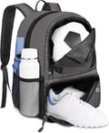 Soccer Backpack,Soccer Bag with Ball Holder, Water resistant Sport Equipment Bags Fit Basketball Volleyball Football