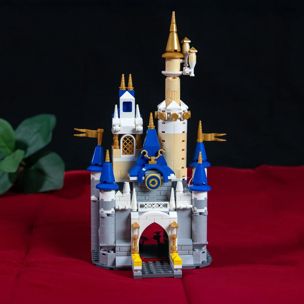Fantasy Castle Building Set 413-Piece Brick Construction Toy Kit