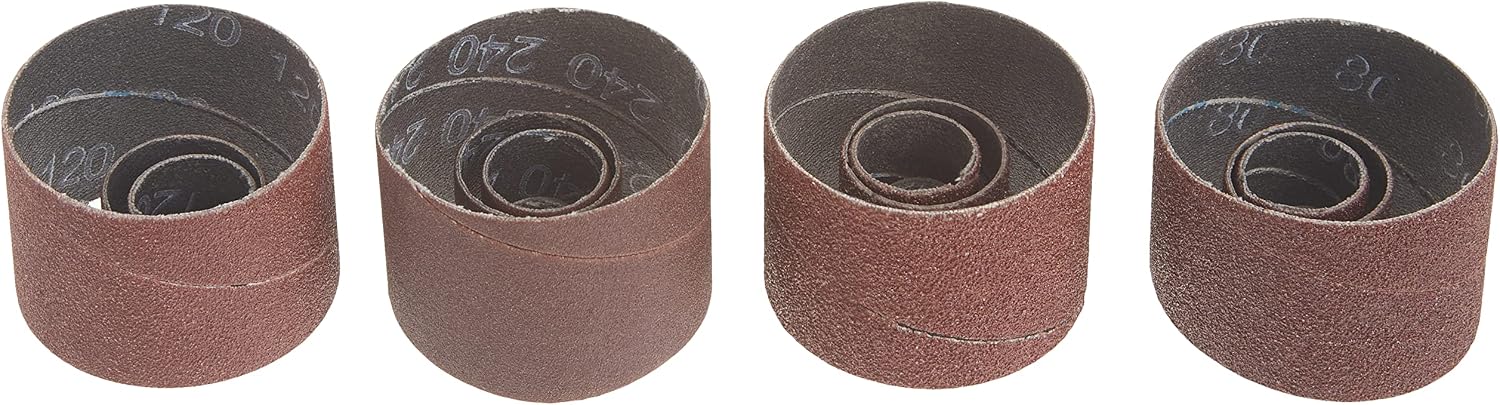DS164SPC 16-Piece Replacement Sanding Drum Sandpaper Kit, Assorted Grits