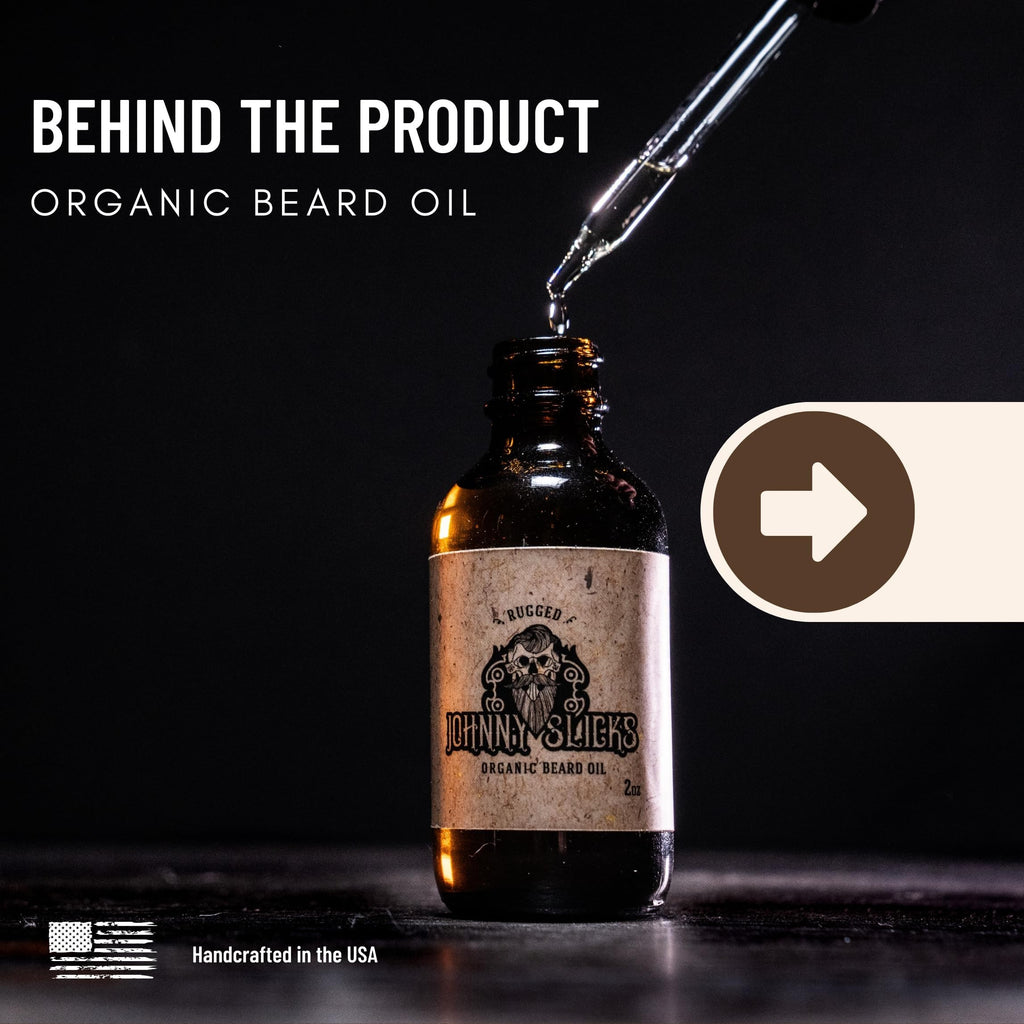Organic Beard Oil for Men, Veteran Owned, Original