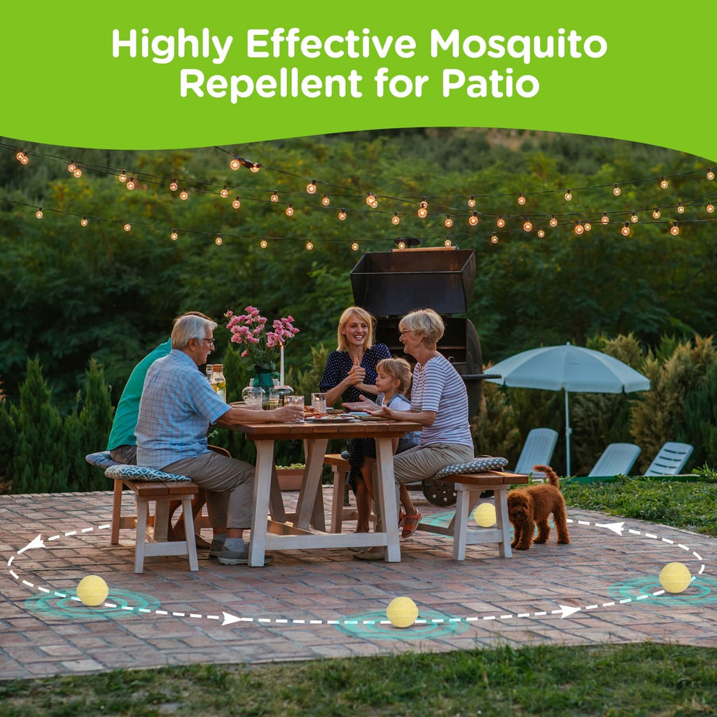 Mosquito Repellent Outdoor Patio, Mosquitoes Repellent Powerful, Patio Mosquito Repellent Outdoor for Yard, Camping