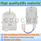 CDDCWZ (Upgraded) 242018304 242018301 Condenser Fan Motor fits for Electrolux Frigidaire, Replace 297279502 AP6891872 PS12728810 FFHS2622MBA