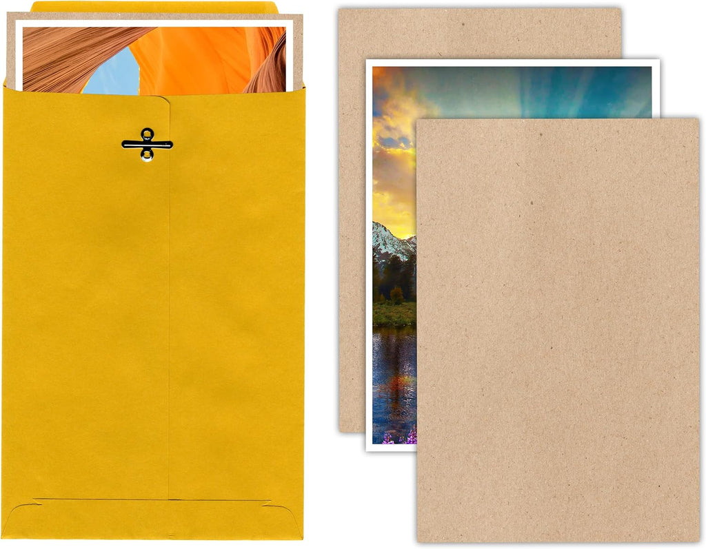 Chipboard Sheets 8.5" x 11" - 50 Sheets Per Pack Heavy Weight 50 Point Chip Board for Crafts and Backers -Great
