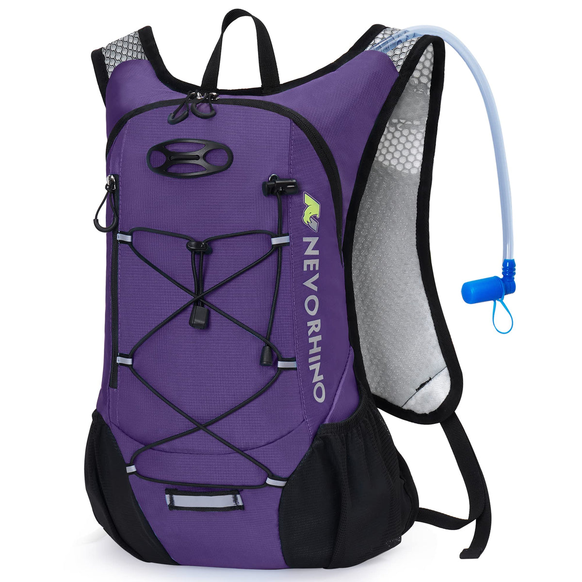 Lightweight Hydration Backpack, Running Backpack with 2L Water Bladder